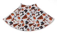 Load image into Gallery viewer, Orange & Black Game Day Skort
