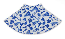 Load image into Gallery viewer, Royal Blue & White Game Day Skort