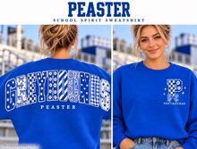 Load image into Gallery viewer, Peaster Greyhounds - Royal Blue - front and back