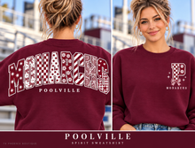 Load image into Gallery viewer, Poolville Monarchs - Maroon - front and back