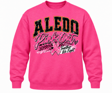 Load image into Gallery viewer, Aledo Pink Out Together We Fight crewneck
