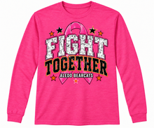 Load image into Gallery viewer, Aledo Pink Out Fight Together long sleeve
