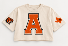 Load image into Gallery viewer, Aledo Bearcats oversized Design 2 – A Only in Ivory
