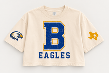 Load image into Gallery viewer, Brock Eagles crop Design 1 in Ivory
