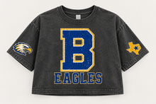 Load image into Gallery viewer, Brock Eagles crop Design 1 in Pepper

