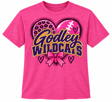 Load image into Gallery viewer, Godley Pink Out Hearts &amp; Bow short sleeve shirt
