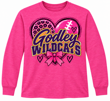 Load image into Gallery viewer, Godley Pink Out Hearts &amp; Bow long sleeve shirt
