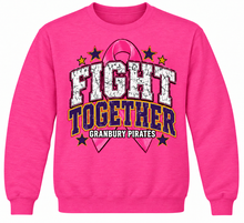 Load image into Gallery viewer, Granbury Pink Out Fight Together crewneck
