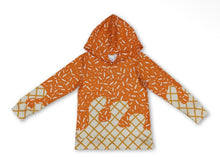 Load image into Gallery viewer, Orange Ice Cream Drip Game Day Hoodie

