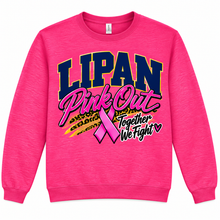 Load image into Gallery viewer, Lipan Pink Out Together We Fight long sleeve
