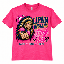 Load image into Gallery viewer, Lipan Pink Out Indians short sleeve
