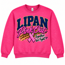Load image into Gallery viewer, Lipan Pink Out Together We Fight crewneck
