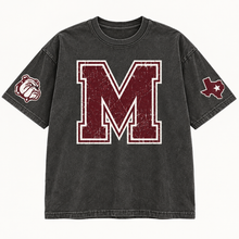 Load image into Gallery viewer, Millsap Bulldogs vintage oversized Design 2 in Pepper
