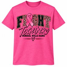 Load image into Gallery viewer, Mineral Wells Pink Out Fight Together short sleeve
