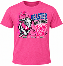 Load image into Gallery viewer, Peaster Pink Out Greyhound Mascot short sleeve
