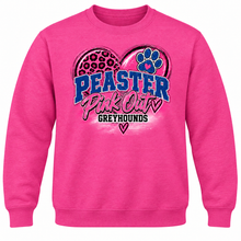 Load image into Gallery viewer, Peaster Pink Out Hearts &amp; Paw crewneck
