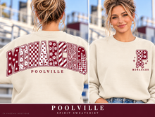 Load image into Gallery viewer, Poolville Monarchs - Cream - front and back
