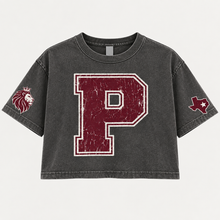 Load image into Gallery viewer, Poolville Monarchs vintage crop Design 2 in Pepper
